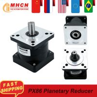 Poland ES RU PX86 Planetary Reducer Ratio 3/4/5/6/10/13/16/20/24/30/36/64/96/144/216 Low Noise for Nema34 Stepping Servo Motor