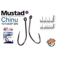 ตัวเบ็ดมัสตาร์ด Mustad Chinu 10104SP-BN จินุ ตูดห่วง