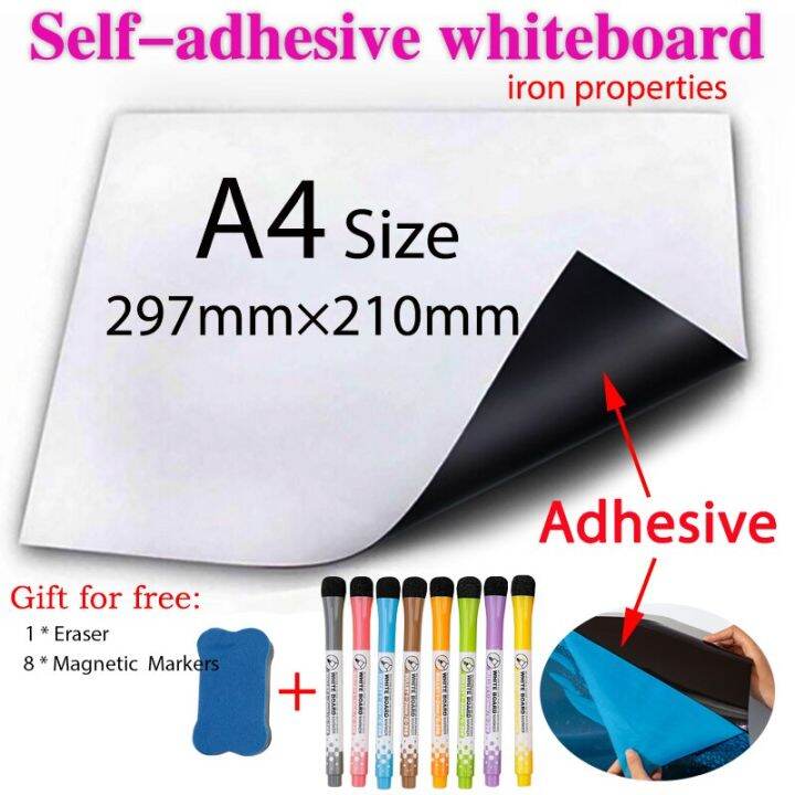 a4-size-self-adhesive-soft-dry-erase-whiteboard-calendar-wall-board-iron-properties-can-absorb-magnetic-products-planner-sticker