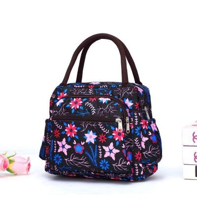 【Hot Sale】 2021 new bag lunch box portable mommy cloth middle-aged large capacity student with meal