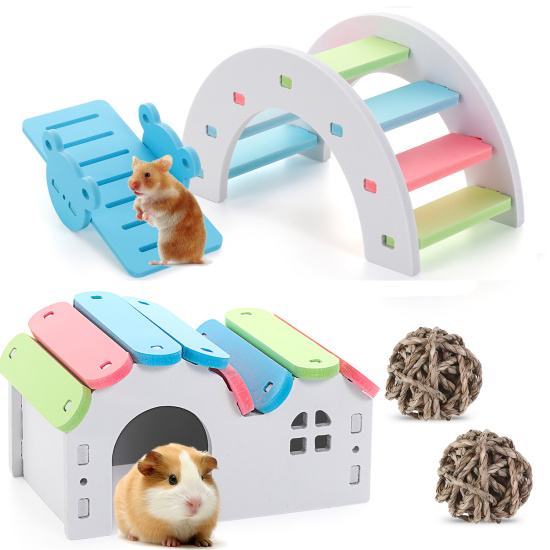 Mp0y cầu đồ chơi gặm răng cho thú cưng chăm sóc răng động vật nhỏ đồ chơi - ảnh sản phẩm 1