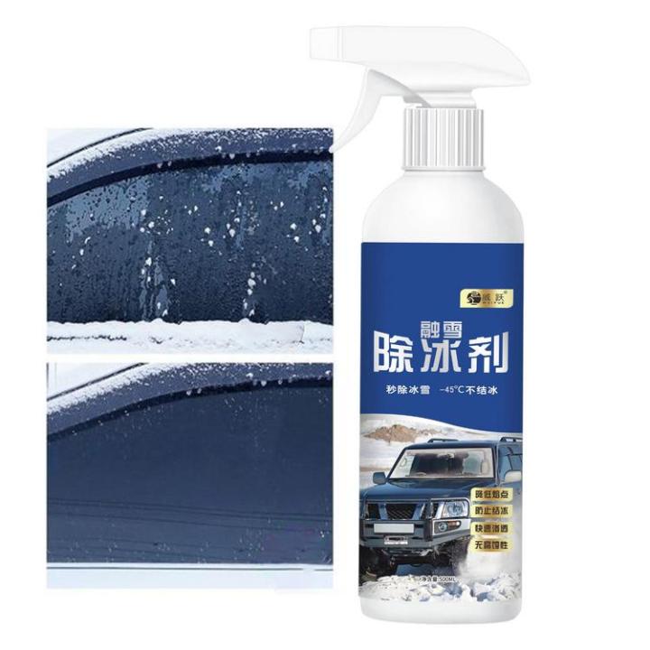 Deicer Spray For Car Car Windshield Cleaner Deicing Melting Agent