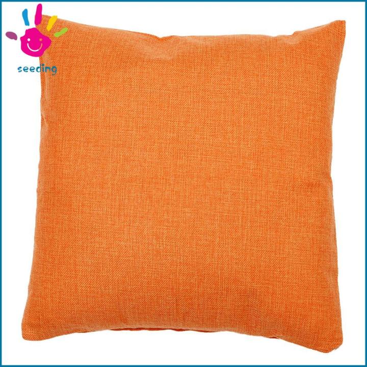 4pcs 18x18 Inch Solid Color Decorative Pillow Covers Without