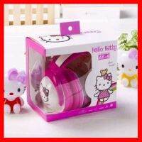 ?ลดราคา? หูฟัง หูฟังคิตตี้ Headphone hello kitty AY-4 มีไมค์ รองรับมือถือและคอมพิวเตอร์ได้ ## ชิ้นส่วนคอมพิวเตอร์ จอมอนิเตอร์ เมนบอร์ด CPU Computer Cases Hub Switch กราฟฟิคการ์ด Gaming