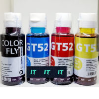 หมึกเติมHP GT51 + GT52 (100 ml) Color fly