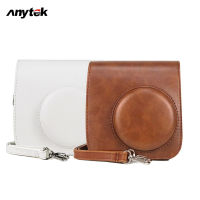 ANYTEK เคสป้องกันกล้อง,ปกหนังป้องกันกระเป๋าถือเดินทางย้อนยุคเหมาะสำหรับ Instax Mini7 +