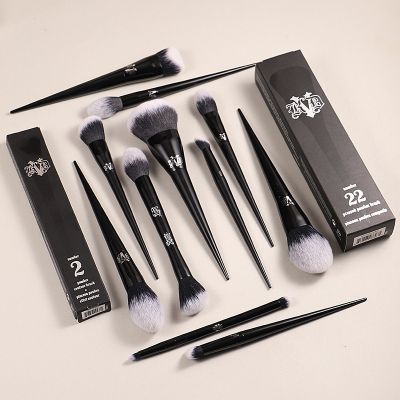 10Pcs Makeup Brushes Set Cosmetic Foundation Powder Blush Eye Shadow Blending Concealer Beauty Kit Make Up Brush Tool Maquiagem Makeup Brushes Sets