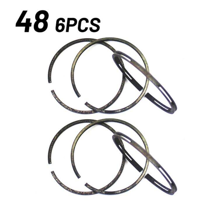 hot-6pcs-air-compressor-piston-accessories-metal-pneumatic-parts-48mm-50mm-51mm