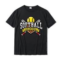 Softball Grandma T Shirt Printing Top T-Shirts Tops T Shirt For Men High Quality Cotton Geek T Shirts