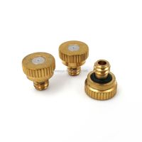 1PC 0.1-0.8mm Low Pressure High Quality Brass Fog Misting Nozzles Connectors Garden Water Irrigation Sprinkler Fittings