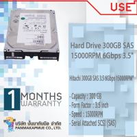 ฮาร์ดดิสก์ Hitachi 300GB SAS 3.5 6Gbps 15000RPM" Hard Drive สินค้ามีประกัน