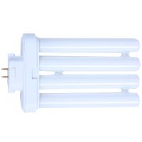 220V 27W 4 Pin Rows 6500K Double-H Quad Tube Compact Fluorescent Lamp Light Bulb