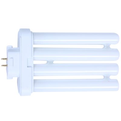 220V 27W 4 Pin Rows 6500K Double-H Quad Tube Compact Fluorescent Lamp Light Bulb