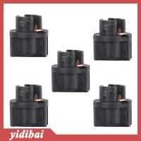 yidibai โคมไฟสัญญาณ5pcs T5 LED Twist SOCKET Instrument PANEL Cluster SOCKET Lamp Holder