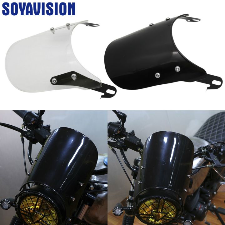 black-5-7-inch-motorcycle-retro-cafe-racer-headlight-windshield-instrument-visor-fit-for-honda-yamaha-xjr-1300-suzuki-gsx-1400