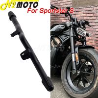 New Motorcycle Black Front Highway Engine Guard Crash Bars Frame Bumper Steel Falling Protection For Harley Sportster S SS 21-23 Covers