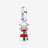 [พร้อมส่ง สินค้าแท้ ? ] Pandora Glow-in-the-dark Lighthouse Dangle Charm