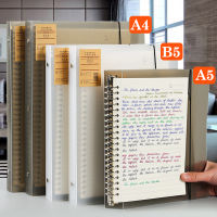 A5 B5 A4 Binder Notebook Refillable Grid Lined Blank Dotted Diary Planner Journal เครื่องเขียน Notepad โรงเรียนอุปกรณ์สำนักงาน
