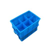 ❈◎ 6 Grids Plastic Storage Box Rectangular Compartments Small Parts Accessories Box Case Container Multifunctional Turnover Box