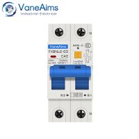 VaneAims AC230V 50/60HZ RCBO MCB 30mA Residual Current Circuit Breaker with Over and Short-current Leakage Protection RCD 6-63A