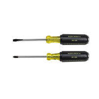 Klein Tools 32008 Demolition and Phillips Screwdriver Set with Plated Metal Strike Cap and Heat Treated Blade, 2-Piece