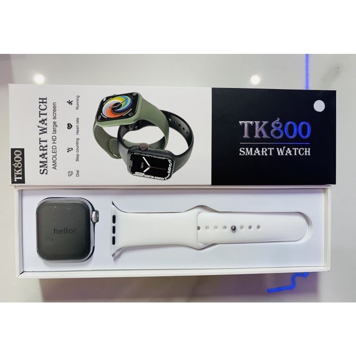 smart-watch-tk800-เต็มจอเปลี่ยนรูปได้-โทรได้-เปลี่ยนสายได้-ver-new