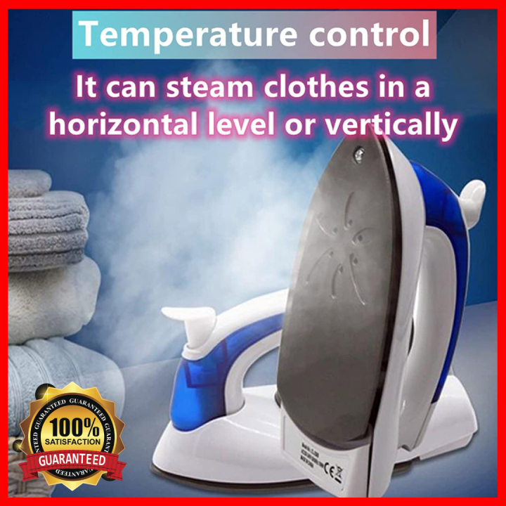 Mini Portable Foldable Electric Steam Iron for Clothes 3 Gears Flatiron  Travel 