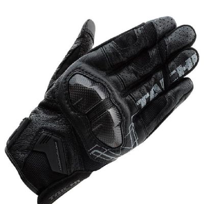 TAICHI motorcycle racing perforated carbon fiber gloves off-road motorcycle racing leather breathable protective riding gloves