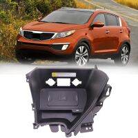 Car Wireless Charger Phone Charging Pad Module Fast Charging Case Plate Console Storage Box for KIA Sportage 2018