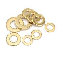 20/100pcs DIN125 Solid Brass Copper Flat Washer M2 M2.5 M3 M4 M5 M6 M8 M10 M12 Plain Gasket Pad High Quality GB97