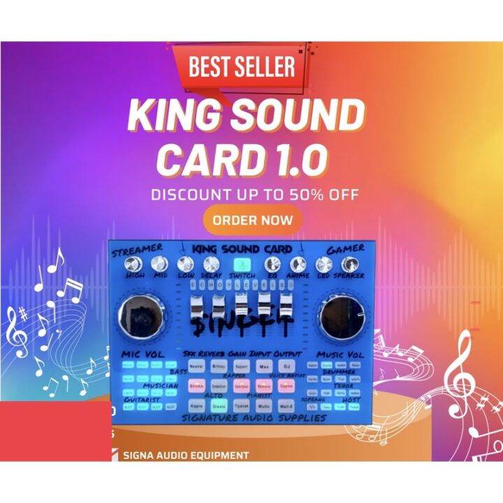 KING SOUND CARD V1.0♛ Lazada PH