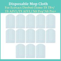 Disposable Mop Cloth for Ecovacs Deebot Ozmo T8 T8+/ T8 AIVI T9 AIVI / N8 Pro/ N8 Pro+ Robot Vacuum Cleaner Parts