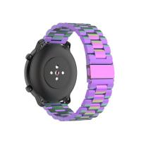 【Direct-sales】 สายสเตนเลสสตีล22เส้นสำหรับ Huami Amazfit Stratos 3 2/2S สายรัดนาฬิกาข้อมืออัจฉริยะกำไลทดแทนสำหรับ Amazfit Pace GTR 47MM