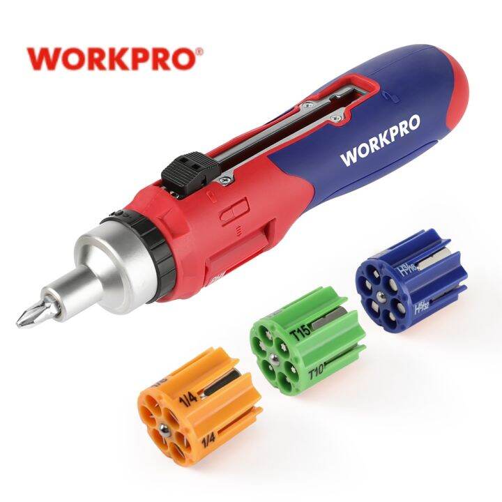 WORKPRO 24IN1 AutoLoading/Ratcheting MultiBit Screwdriver