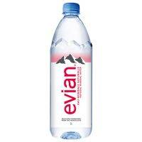 ?New Arrival? เอเวียง น้ำเเร่ ในขวดพลาสติก จากฝรั่งเศษ 1 ลิตร - Evian Water Bottle imported from France 1  Liter ?