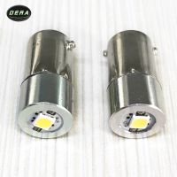 【In-demand】 pkdibm BA9ไฟฉาย LED 1วัตต์3V 4.5V 6V 7V 9V 12V สำหรับตกแต่งภายในรถจักรยานหลอดโคมไฟสปอร์ตโคมไฟความสว่างสูง BA9S