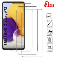 [Electronic film] 3PCS กระจกนิรภัยสำหรับ Samsung Galaxy A11 A31 A41 A51 A71 A12 A22 A32 A52 A72 A13 A33 A53 A73 A01 A03 Core หน้าจอ Protector