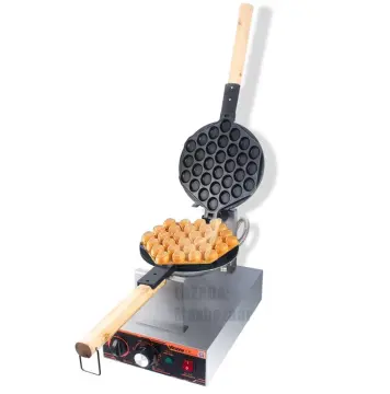 Electric Egg Waffle Maker Non stick Bubble Puffle Maker Baker Cake Machine  1400W