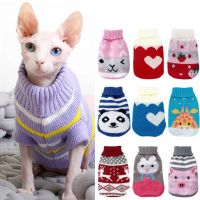Christmas Cat Dog Sweater Pullover Winter Dog Clothes for Small Dogs Chihuahua Puppy Vest Warm Pet Clothing Cat Knitted Coat Clothing Shoes Accessorie