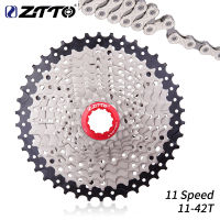 ZTTO 11ความเร็วจักรยานเทปคาสเซ็ต11-42ครั้ง Freewheel MTB ภูเขาจักรยาน11วินาทีมู่เล่เฟืองเข้ากันได้สำหรับจักรยานชิ้นส่วนจักรยาน