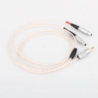 HIFI 2.5/3.5/4.4mm/XLR Balanced Single Copper Silver Mixed Headphone Upgrade Cable Cable for HD800 HD800S HD820