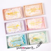 summerize.stationery สติ๊กเกอร์ ตกแต่ง wording quote ต่างๆ ตกแต่งของขวัญ การ์ด ขอบคุณ DIY sticker