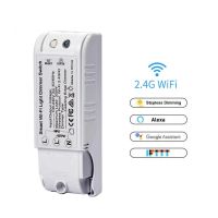 Wifi DIY Dimmer Switch Wireless Remote Control Module Smart Home Automation Lights Switches Works With Alexa Google home 300W