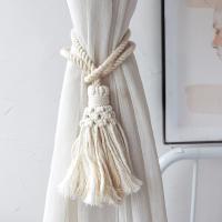 Macrame Curtain Tiebacks Boho Rope Curtain Tie Back Decorative Woven Curtain Holdbacks Home Decor Room Deocration