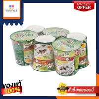 คนอร์คัพ โจ๊กกึ่งสำเร็จรูป รสหมูสาหร่าย 35 กรัม x 6 ถ้วยKnorr Cup Jok Pork Seaweed 35 g x 6 Cups