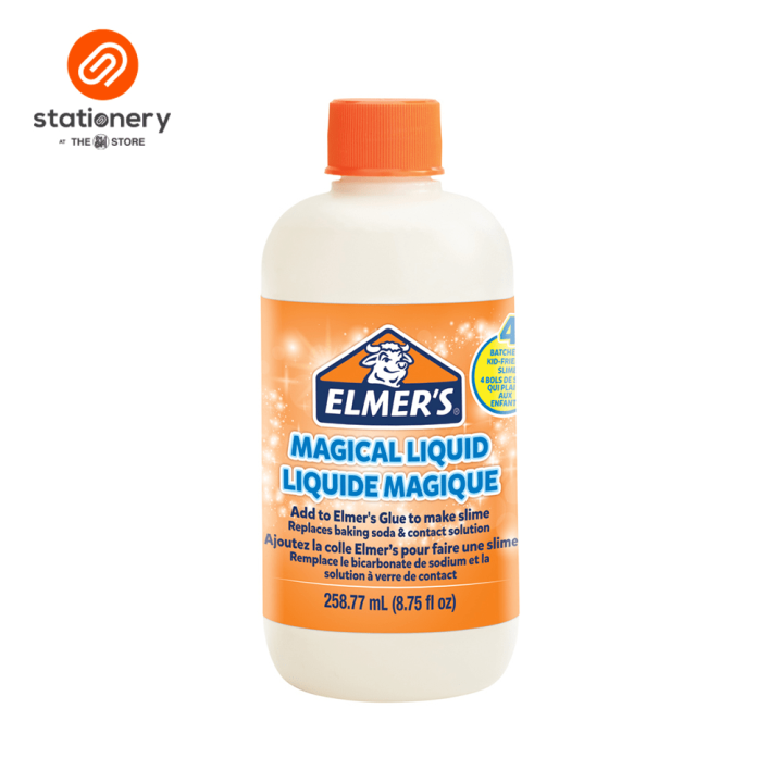 Elmer's Glue Slime Magical Liquid Activator Solution, 32 oz, Dries Clear  (2078431)