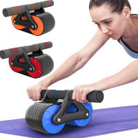 Yoomee AB Roller WHEEL สำหรับการออกกำลังกายหน้าท้อง,อุปกรณ์ออกกำลังกาย Core พร้อมความช่วยเหลือฟื้นตัวอัตโนมัติและสปริงความต้านทานพร้อมที่จับตามหลักสรีรศาสตร์