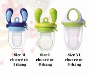 Túi nhai thức ăn chống hóc Kidsme - Thương hiệu Anh