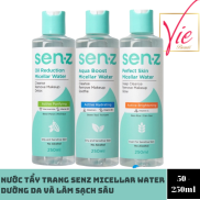 Nước Tẩy Trang Senz Micellar Water 50ML-250ML dưỡng da và làm sạch sâu