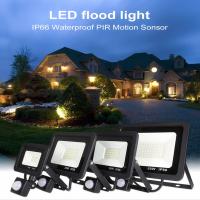 【✴COD✴】 lezhandai00470736 Motion Activated 220V ไฟ Led น้ำท่วมไฟ Led Super Bright ไฟนิรภัย10W/20W/30W/50W กันน้ำโคมไฟทิวทัศน์กลางแจ้ง